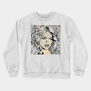 Face of Kate Crewneck Sweatshirt